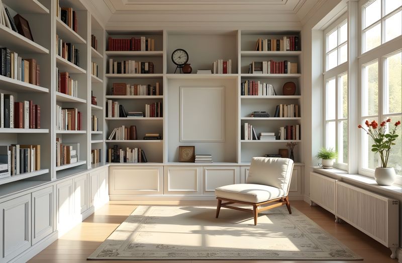 Bookcase Construction in Durham, NC