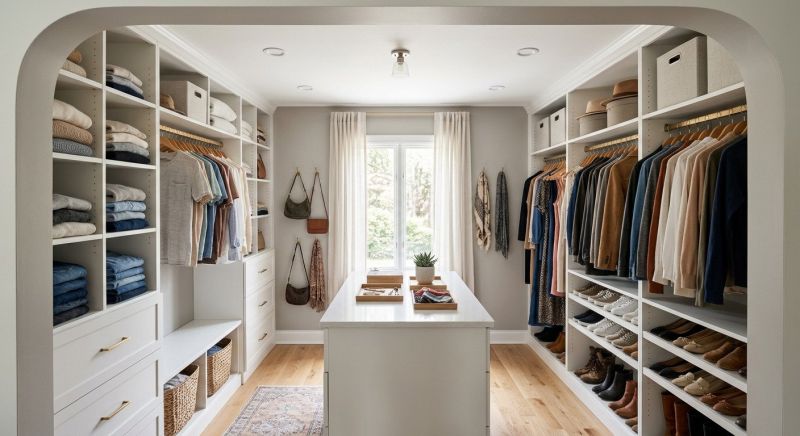 Walk In Closet Installation in Greensboro, NC